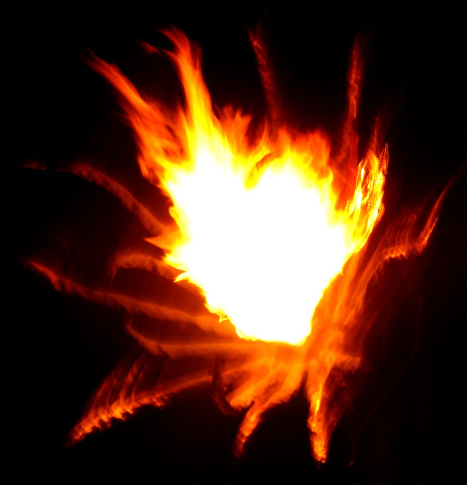 Flame Abstract 5 (fireflower)
