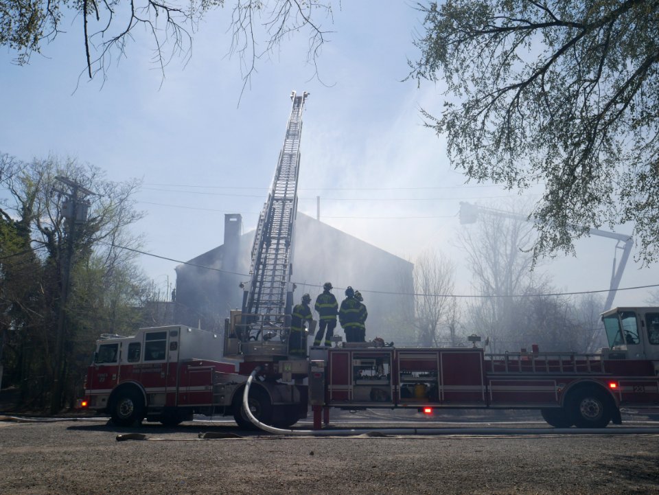 Building Fire, Public School 103, 1315 Division Street, Baltimore, MD 21217
