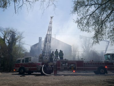 Building Fire, Public School 103, 1315 Division Street, Baltimore, MD 21217