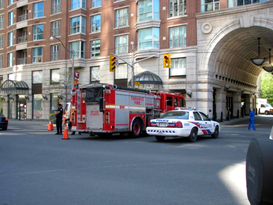 Toronto Police And Fire