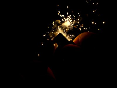 Fireworks, Darkness, Sparkler, Diwali photo
