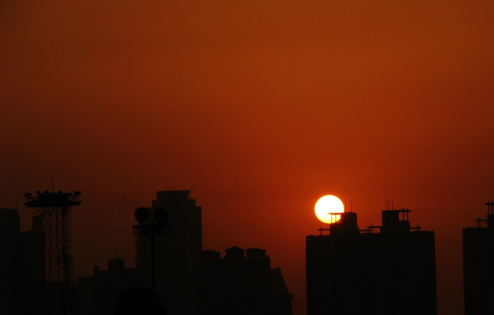 Buildings cityscape skyline
