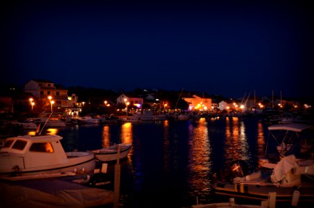 Beautiful Jezera At Night