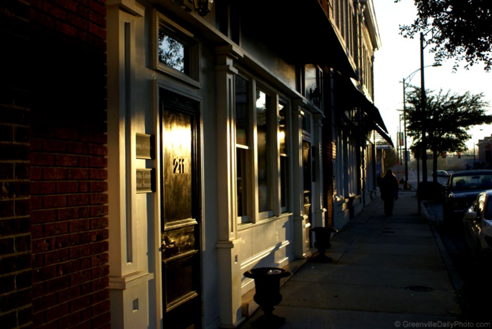East Washington Street In The Morning Light