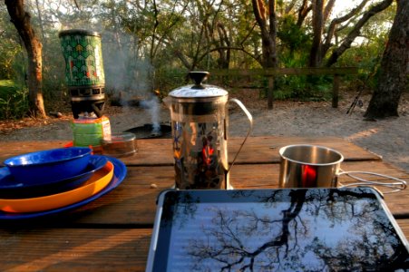 Camping Morning