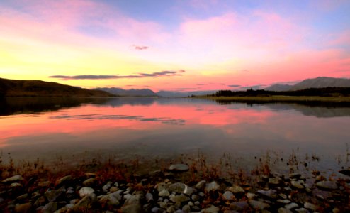Evening At Lake Tekapo NZ