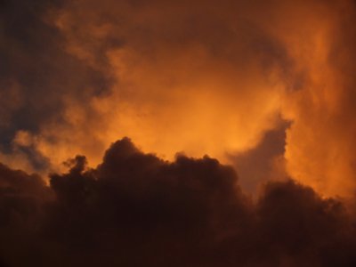 Nubes Del Atardecer