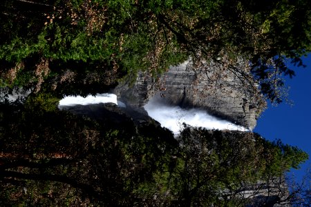 Waterfall At Yosemite National Park