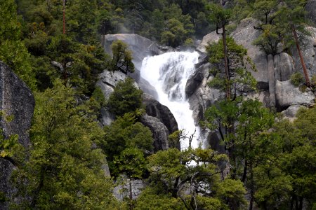 Waterfall At Yosemite National Park photo