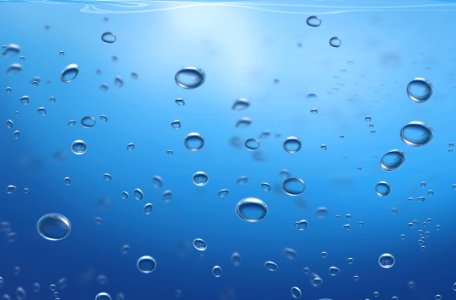 Water, Drop, Blue, Liquid Bubble