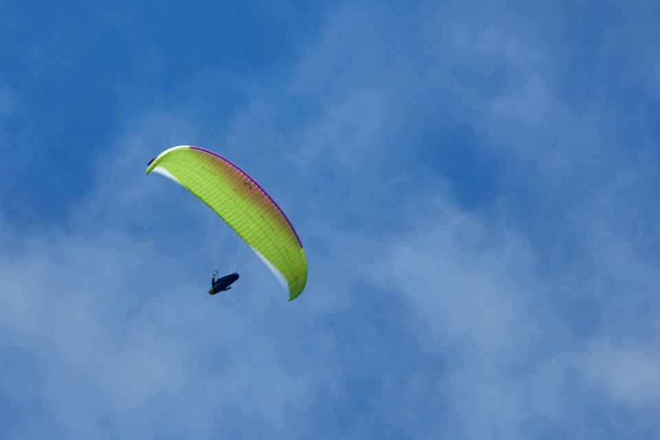 Paragliding, Air Sports, Sky, Parachuting