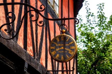 Iron, Clock, Metal, Tree