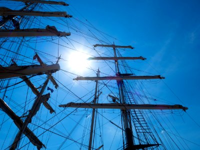 Sailing Ship, Sky, Tall Ship, Mast