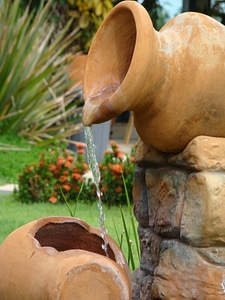 Water landscaping garden