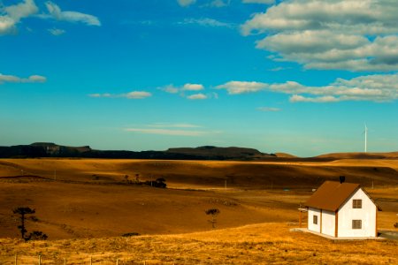 Sky, Ecosystem, Grassland, Field