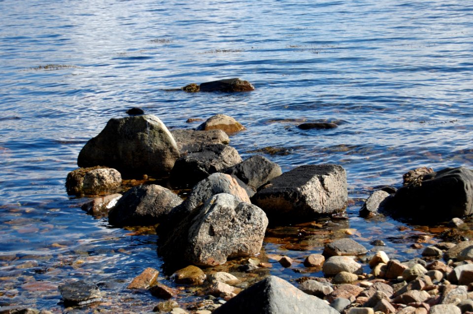 Water, Rock, Shore, Sea
