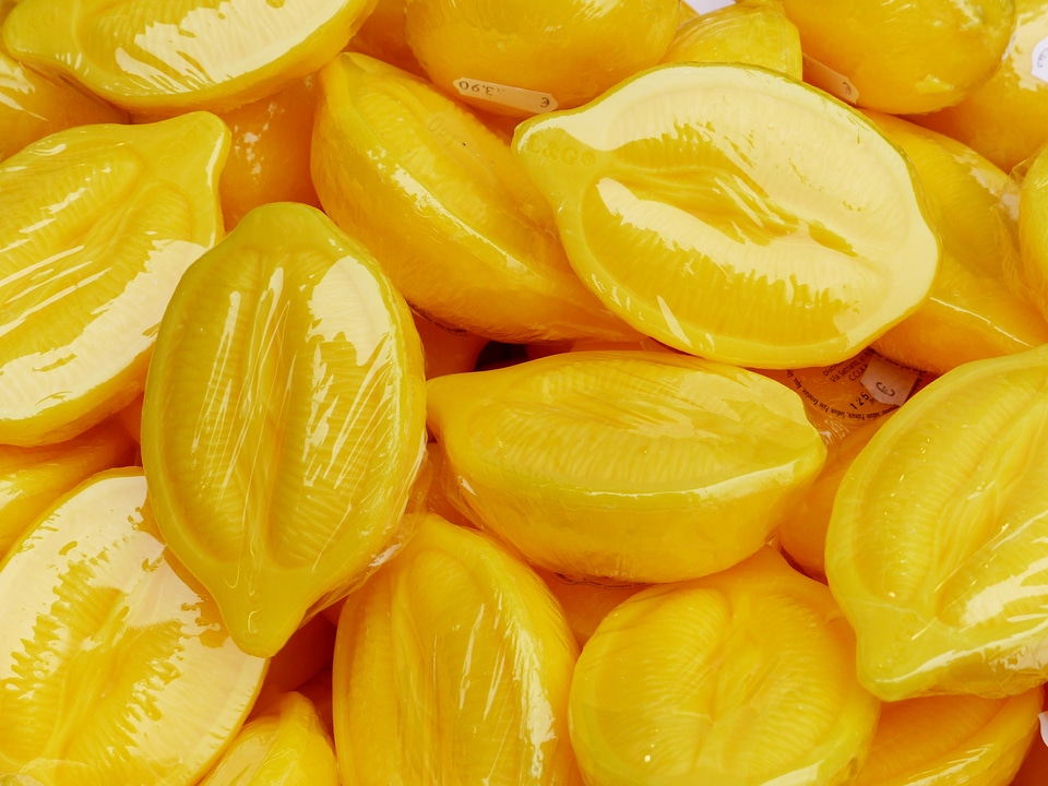 Yellow packed colorful