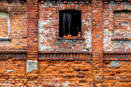 Brickwork, Brick, Wall, Window photo