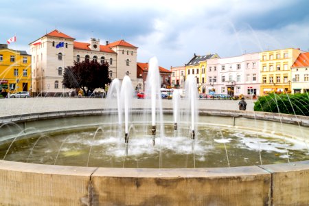 Water, Fountain, Water Feature, Town Square photo