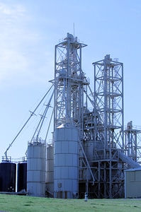 Grain elevator agriculture grain photo