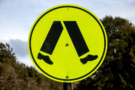 Yellow, Sign, Signage, Traffic Sign photo