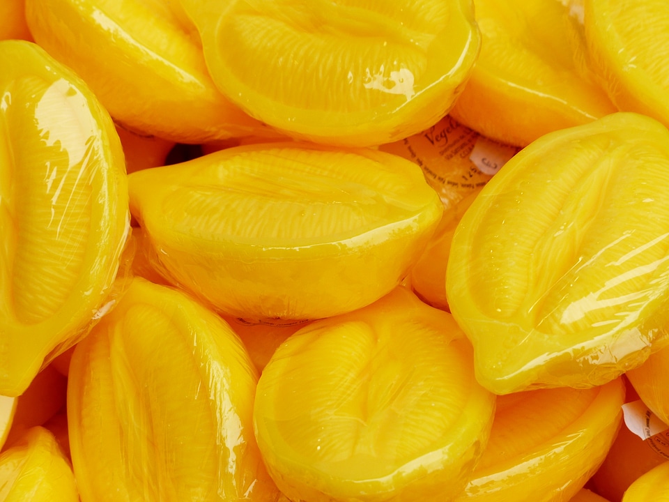 Yellow packed colorful