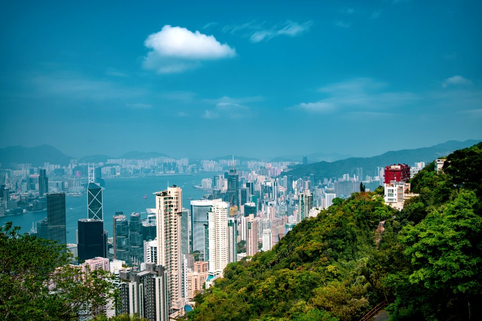 Metropolitan Area, Sky, City, Skyline