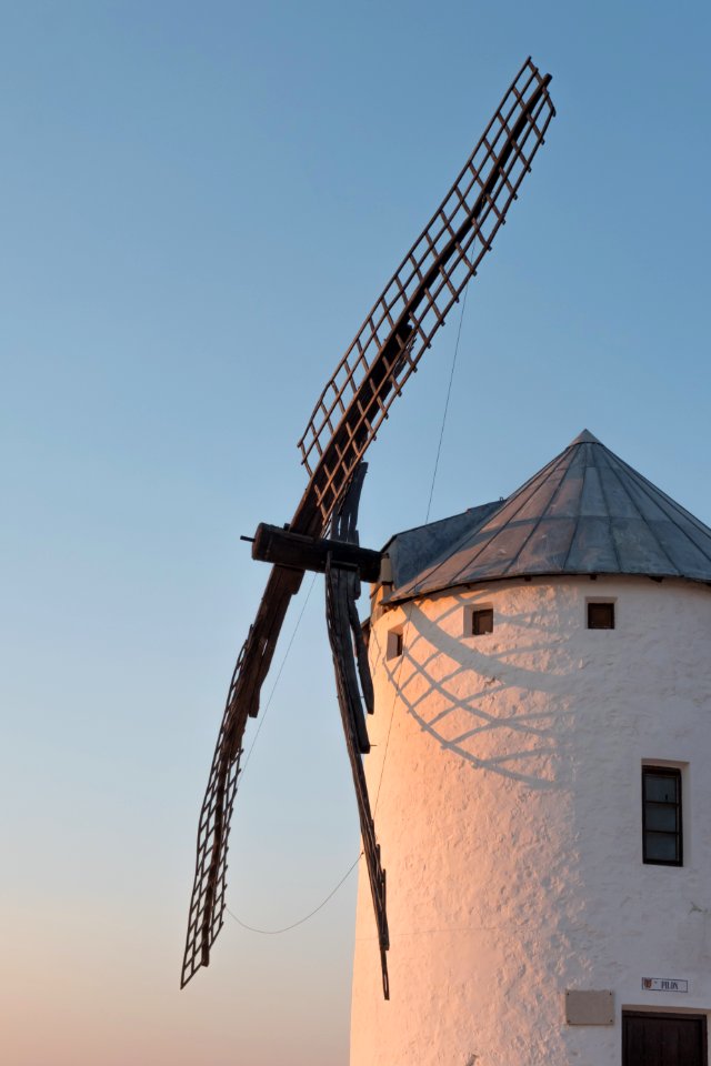 Windmill, Sky, Building, Mill