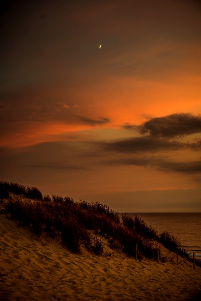 Sky, Sunrise, Horizon, Sunset