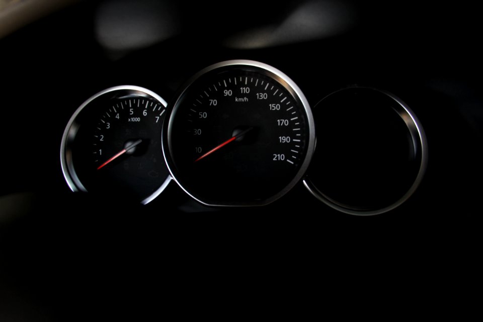 Motor Vehicle, Car, Gauge, Speedometer