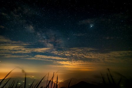 Sky, Atmosphere, Horizon, Night photo