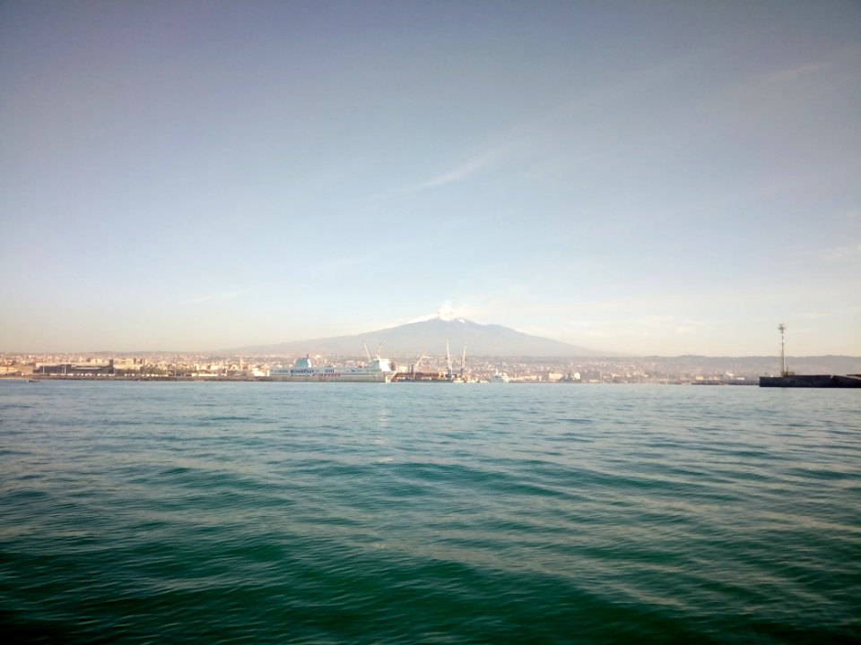 Sea, Sky, Horizon, Waterway