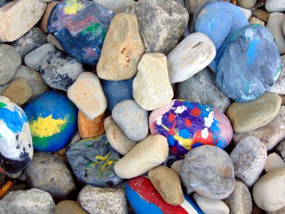Rock, Pebble, Material, Plastic