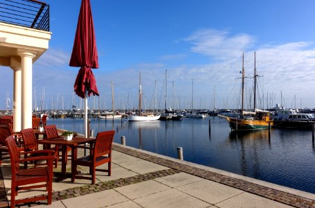 Marina, Dock, Water, Sky photo