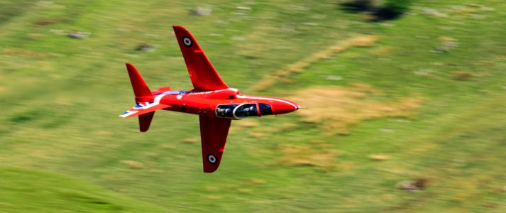 Red, Aircraft, Airplane, Monoplane photo