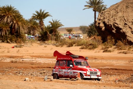 Car, Off Roading, Sand, Desert