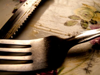 Cutlery, Fork, Close Up, Tableware photo