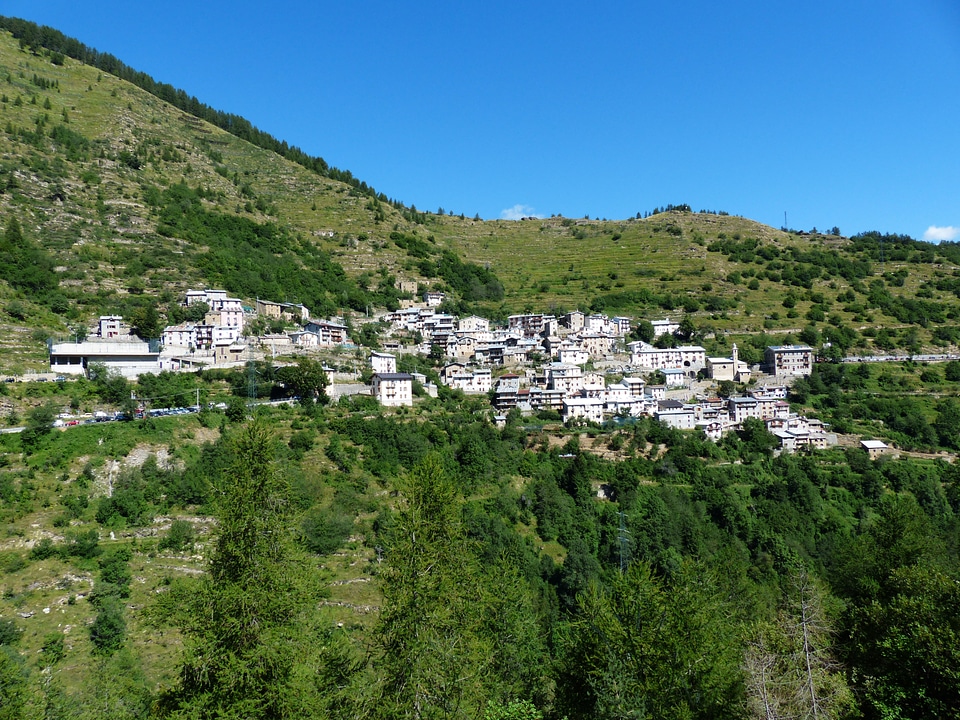 Town houses building