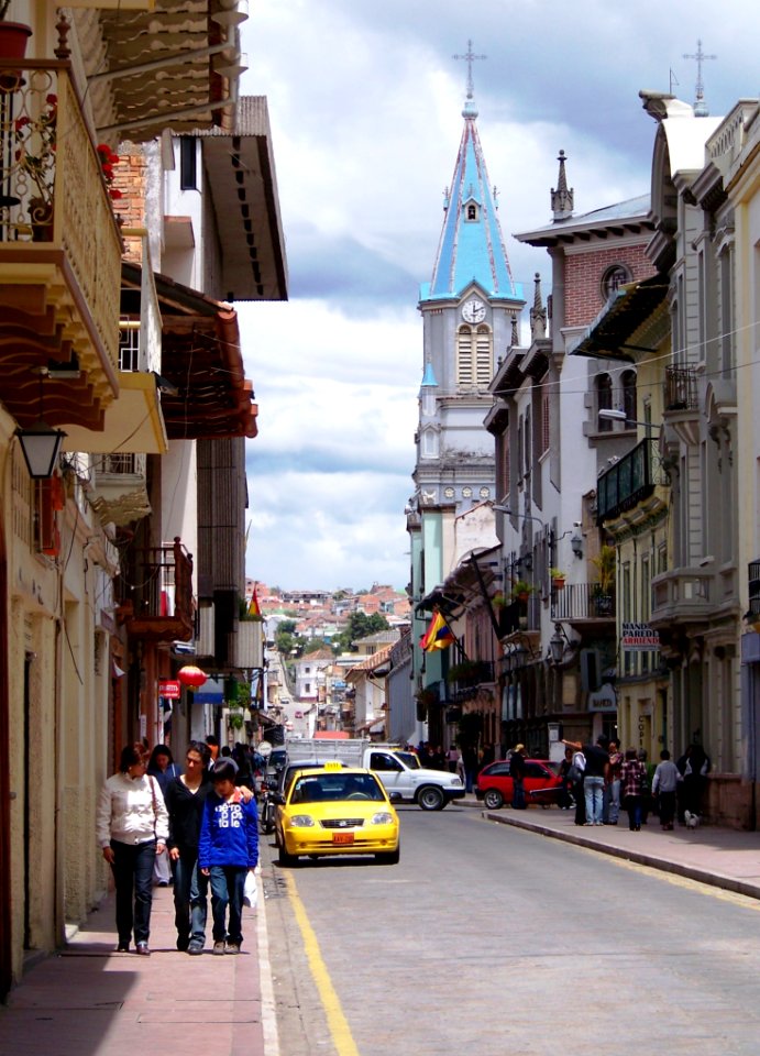 Car, Town, Street, Road