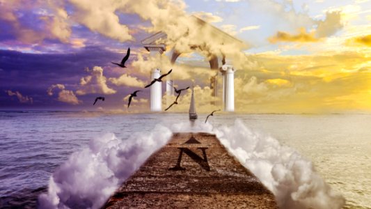 Sky, Sea, Water, Cloud