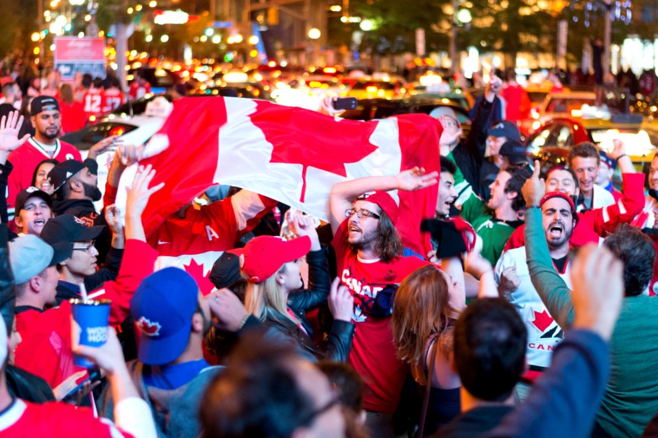 Crowd, Red, Protest, Event