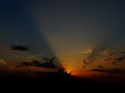 Sky, Atmosphere, Cloud, Afterglow photo