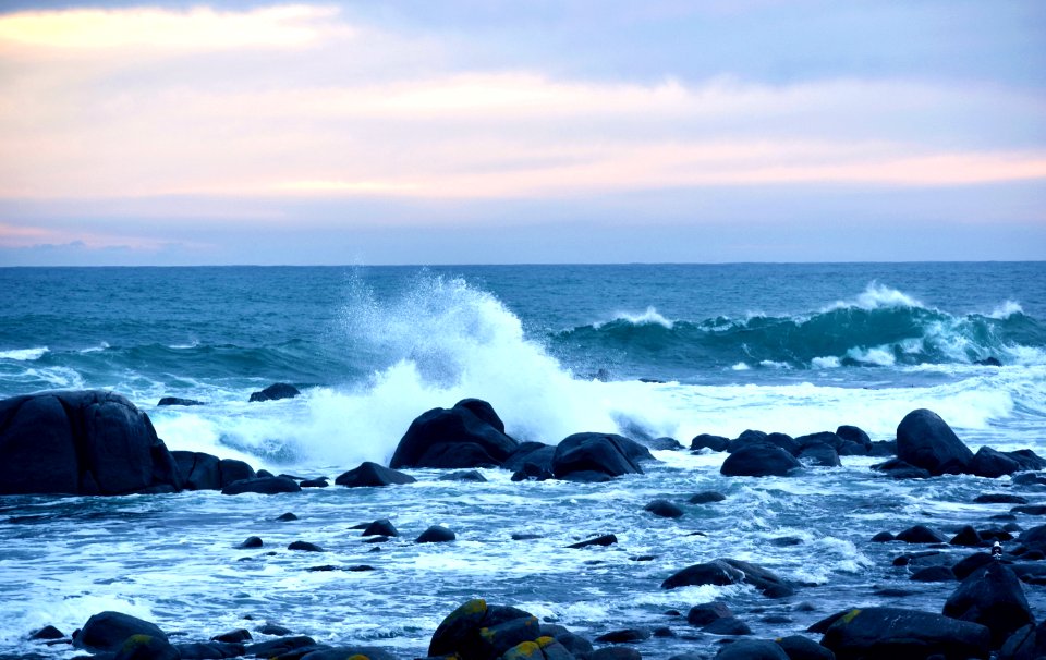 Sea, Ocean, Wave, Body Of Water photo