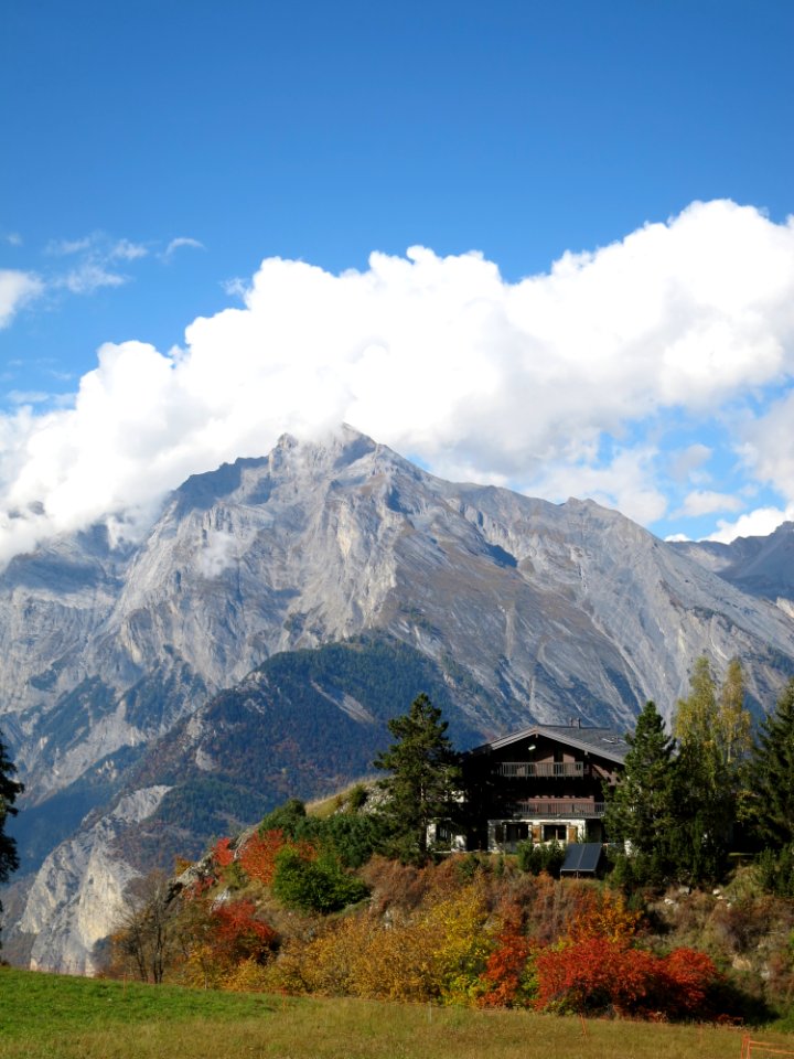 Sky, Mountainous Landforms, Mountain, Highland