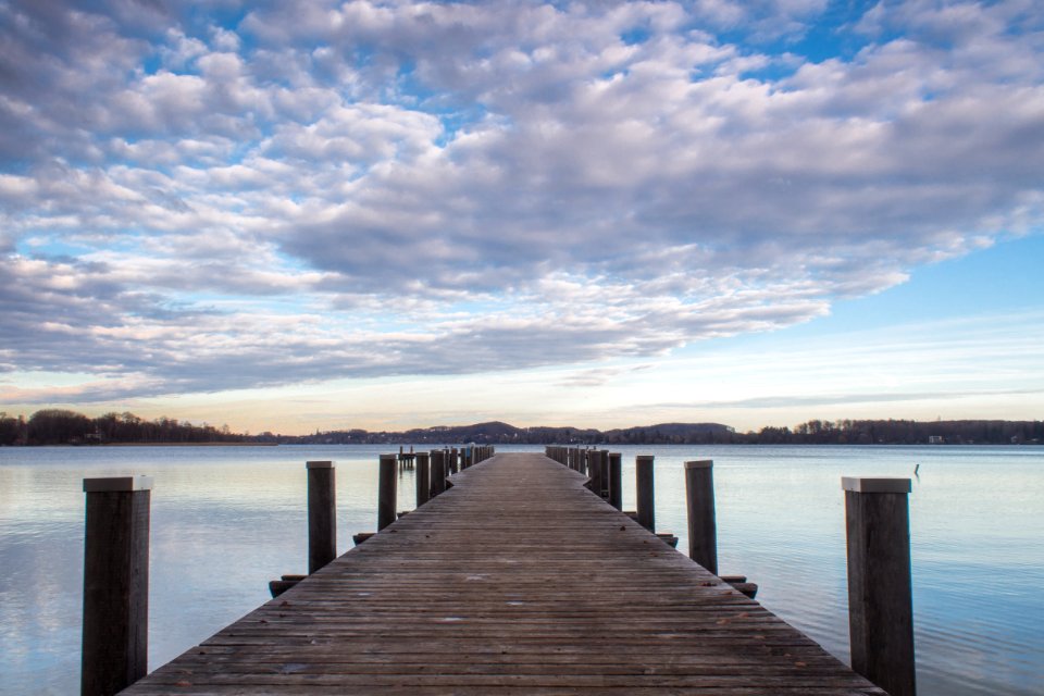 Sky, Cloud, Pier, Sea