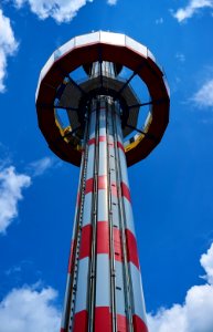 Landmark, Sky, Amusement Park, Tower