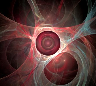 Fractal Art, Red, Close Up, Computer Wallpaper