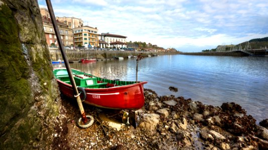 Water, Sky, Reflection, Boat