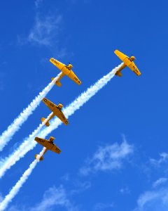 Sky, Airplane, Aerobatics, Air Travel photo