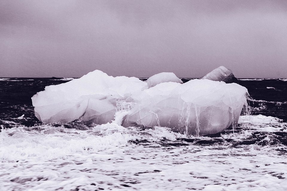 Antarctica ice north pole photo